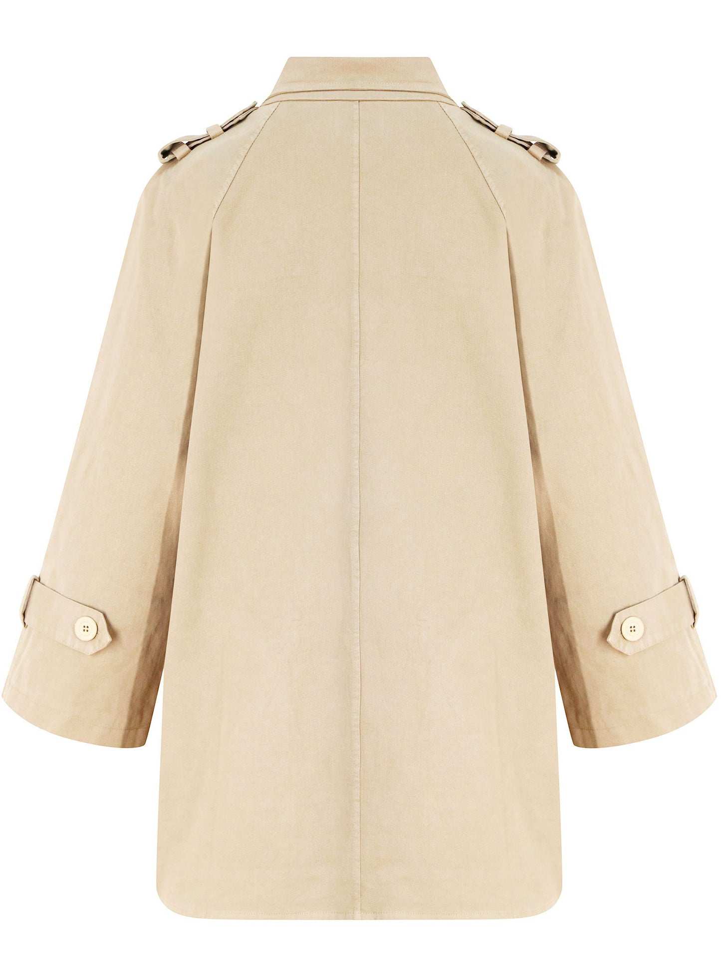 Cotton-Gaberdine Trench Coat