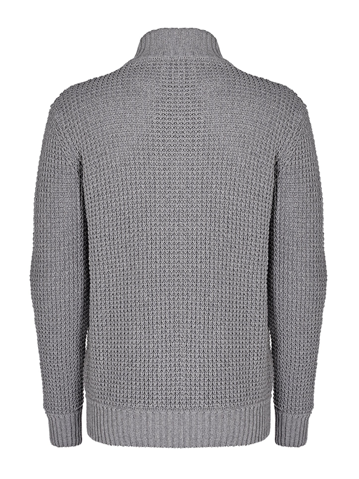 Vegan Men's Recycled Waffle Cardigan | Will's Vegan Store