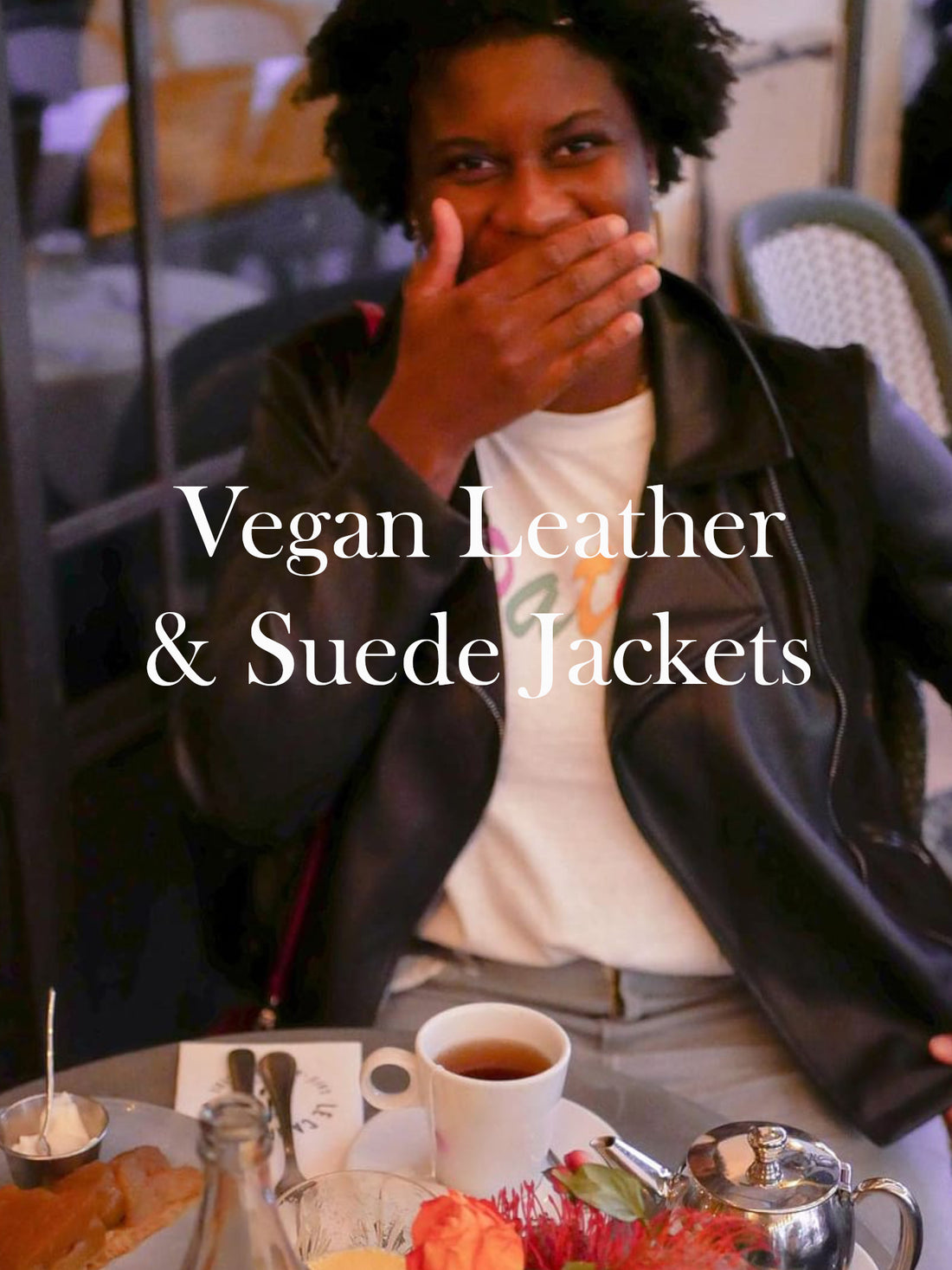 Vegan Leather and Suede Jackets