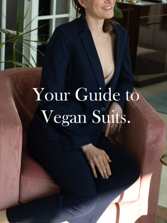 Your Guide to Vegan Suits.