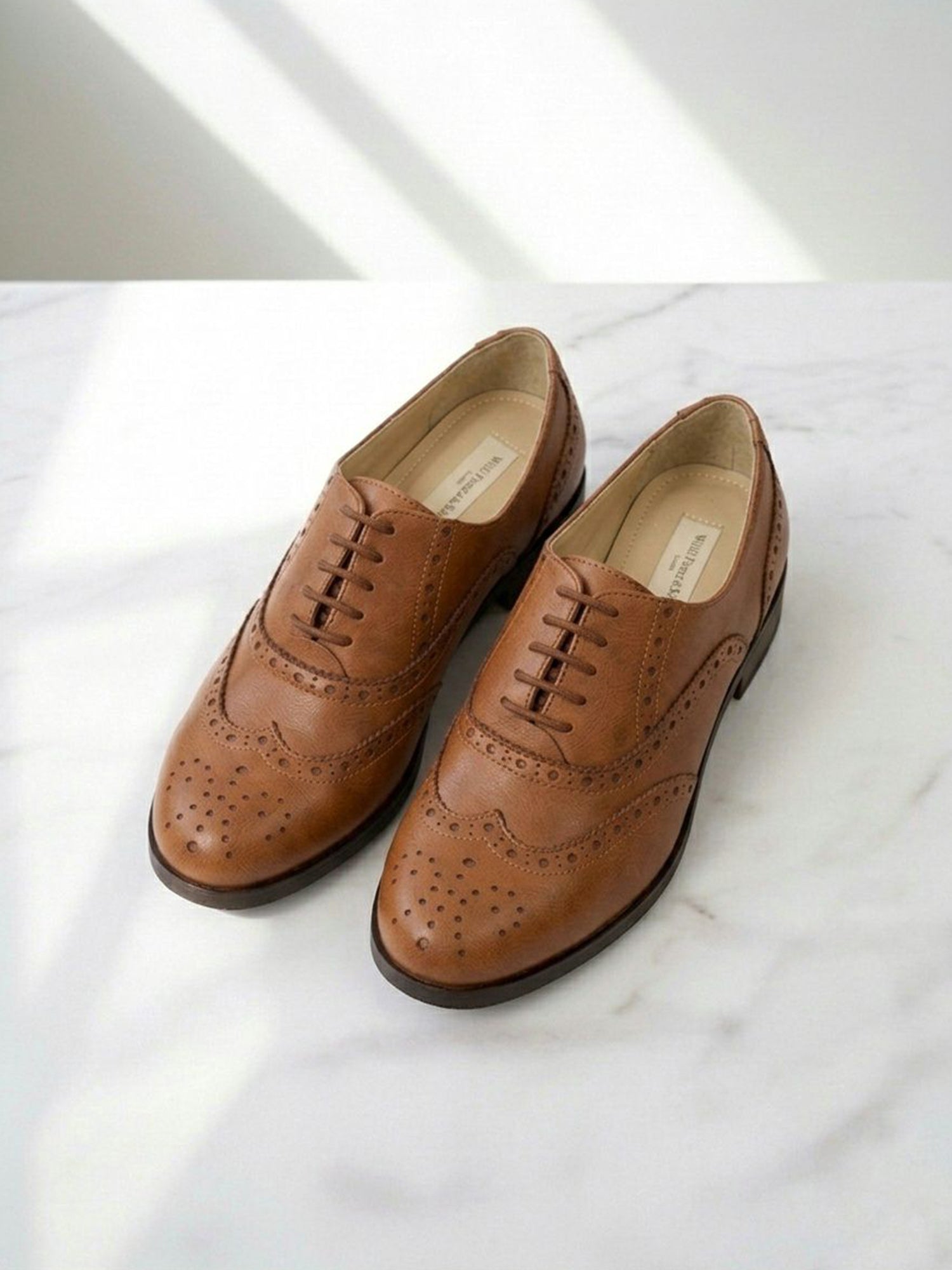 Wide Fit Oxford Brogues