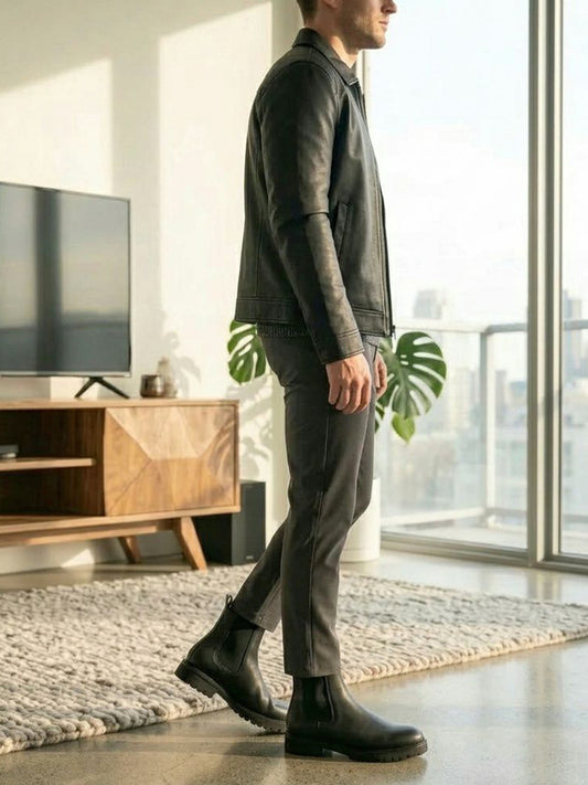 Luxe Deep Tread Chelsea Boots