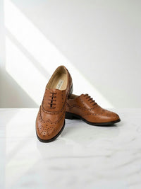 Wide Fit Oxford Brogues