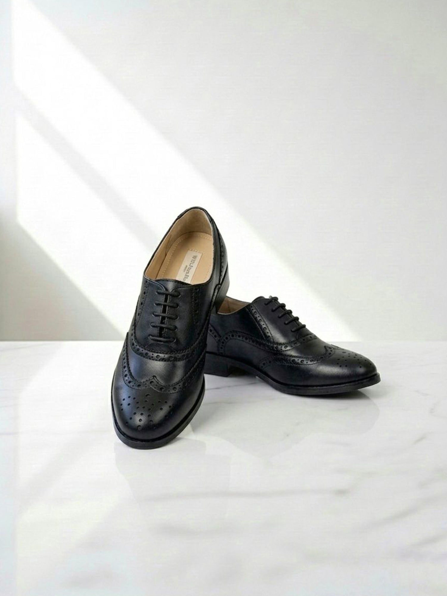 Wide Fit Oxford Brogues