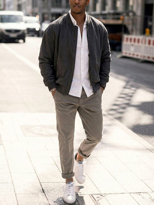 Vegan Men's Bomber Jacket | Will's Vegan Store