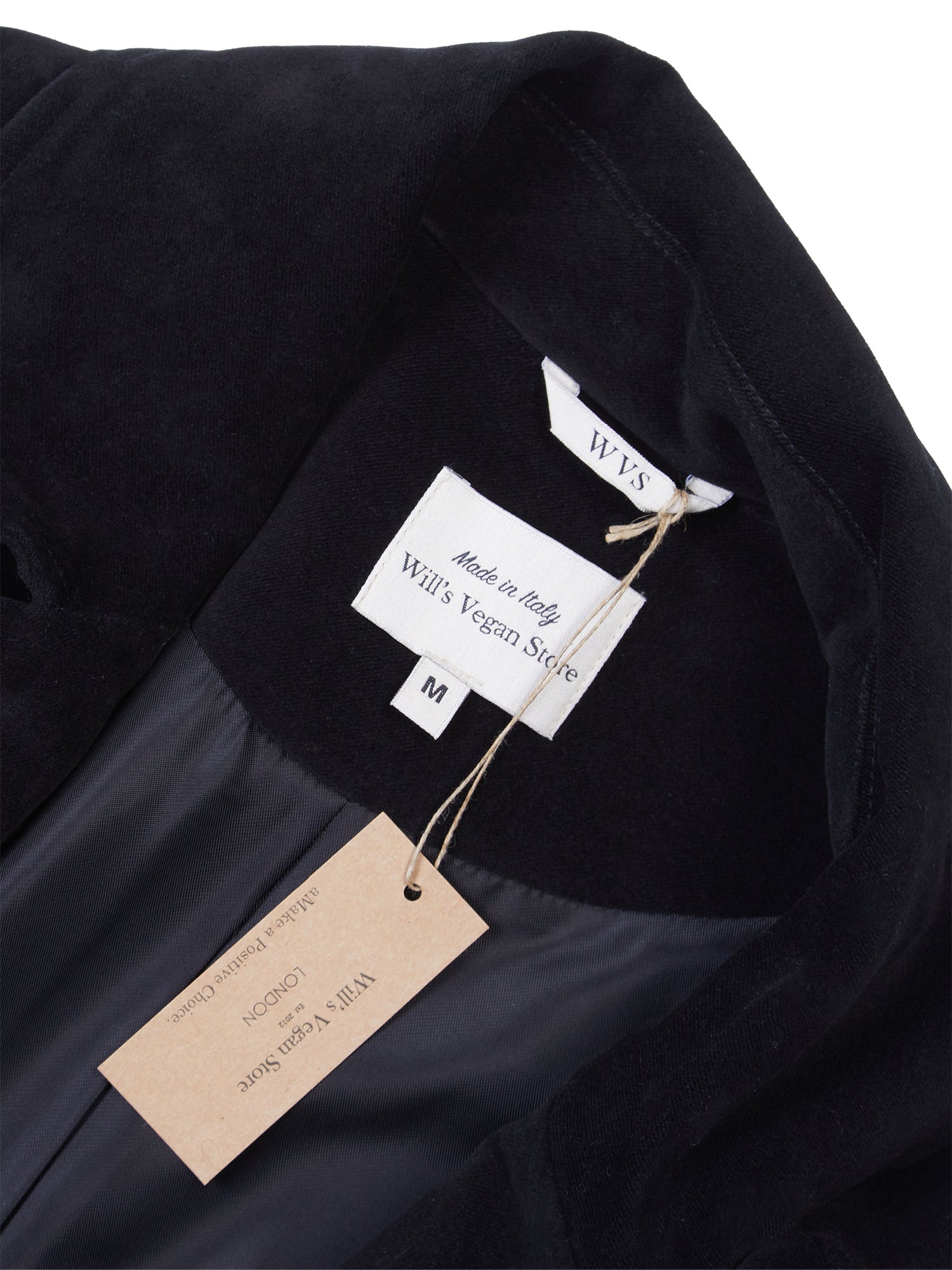 Men's Double Breasted Vegan Wool Coat | Will's Vegan Store