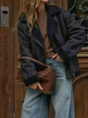 Recycled Vegan Shearling Aviator