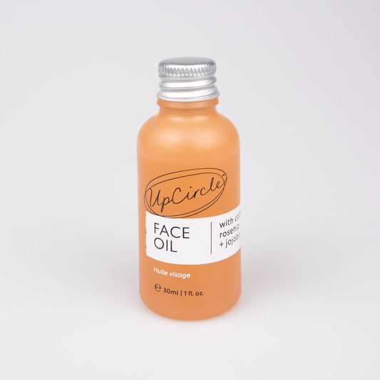 UpCircle Beauty Collagen Boosting Vegan Organic Coffee + Rosehip Face Oil | 