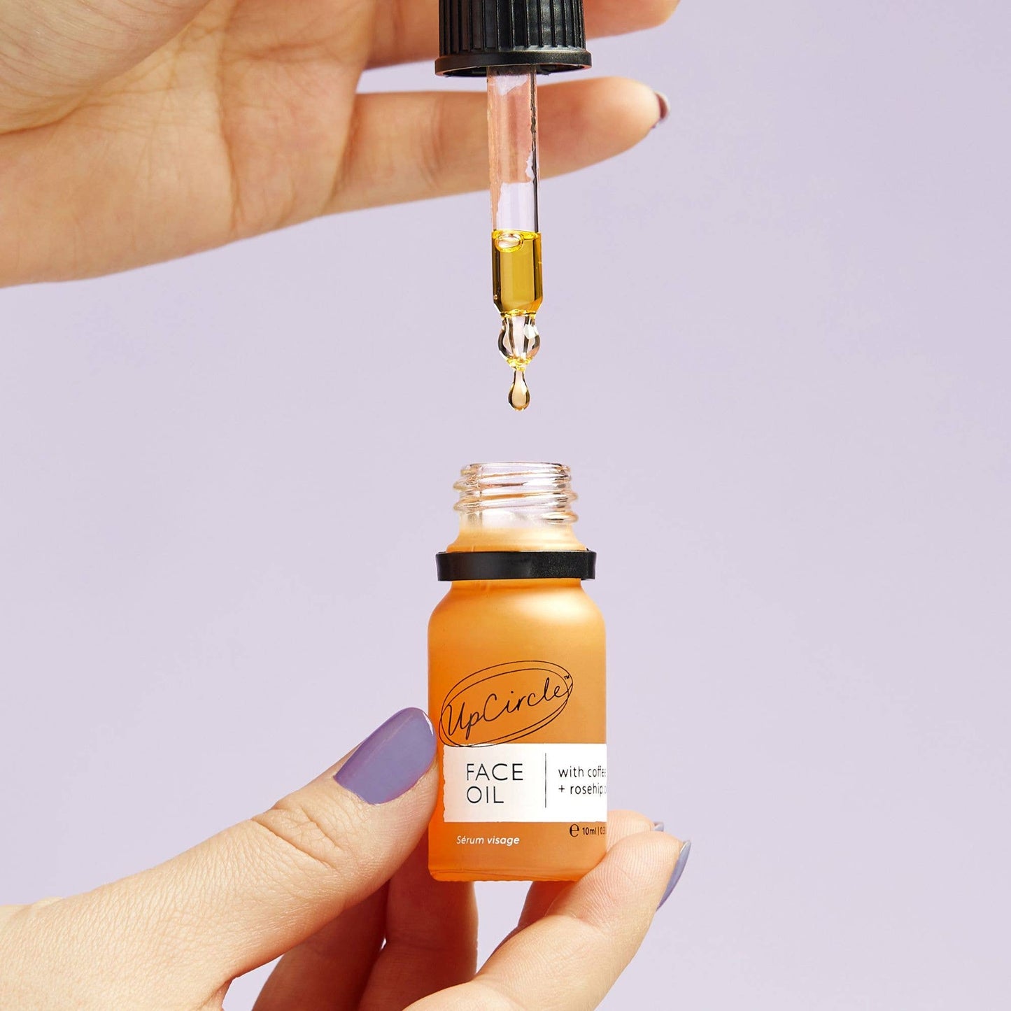 UpCircle Beauty Collagen Boosting Vegan Organic Coffee + Rosehip Face Oil