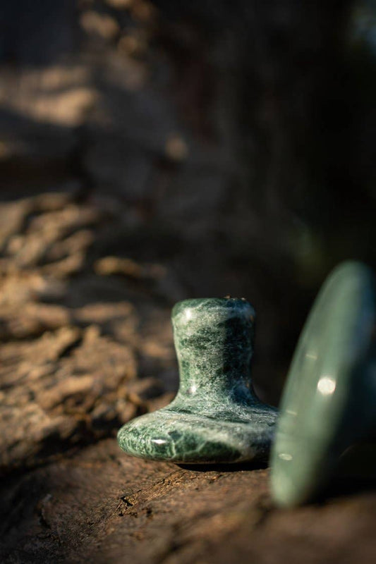 Earth To You London Likya Mushroom Jade Hot Stone | 