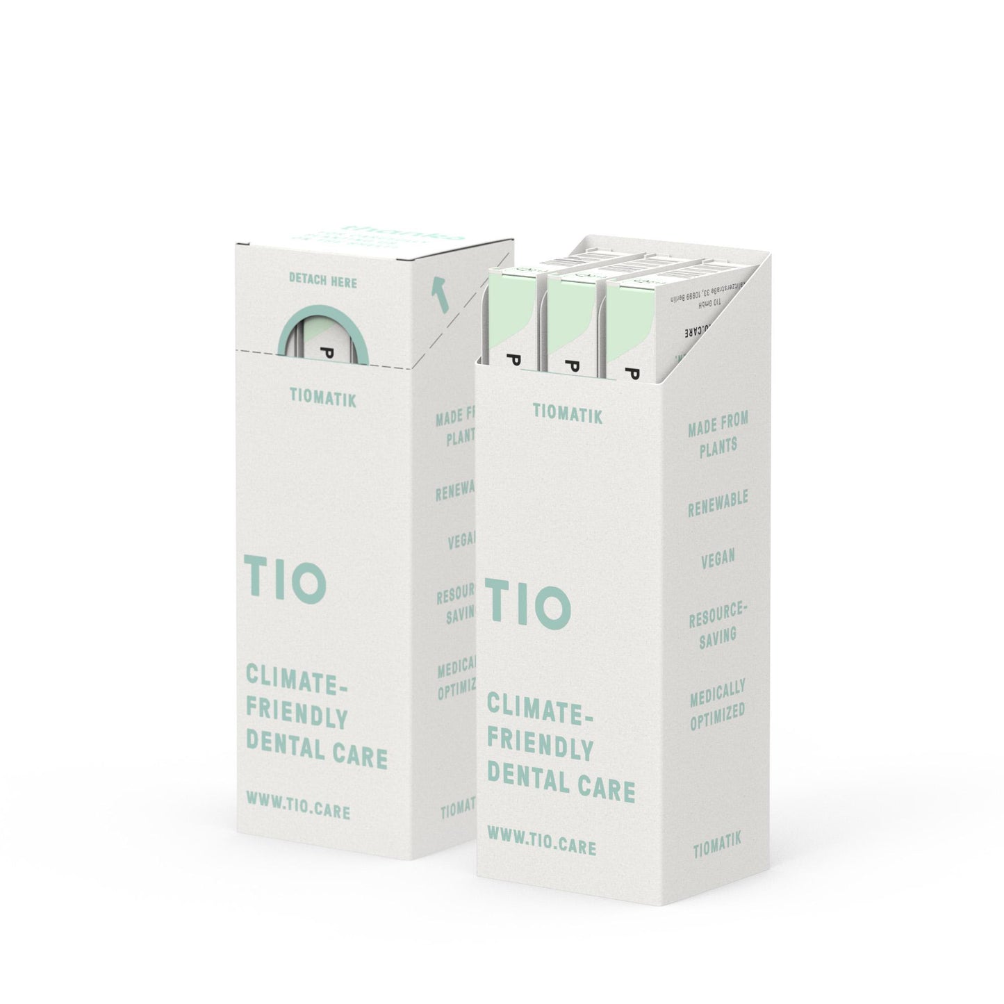 TIOMATIK Electric Replacement Heads for Braun & Oral-B