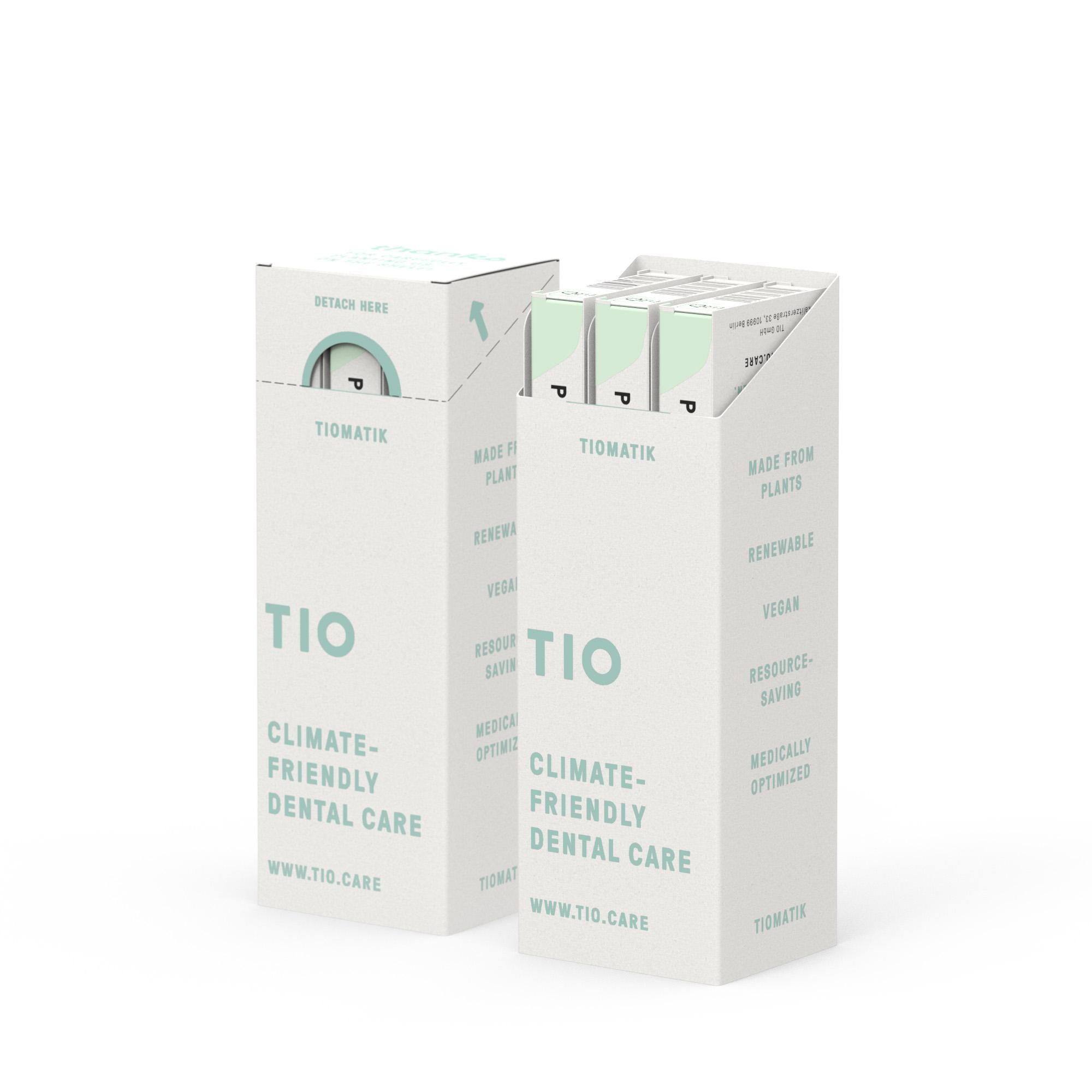 Tiomatik Electric Replacement Heads | Will's Vegan Store