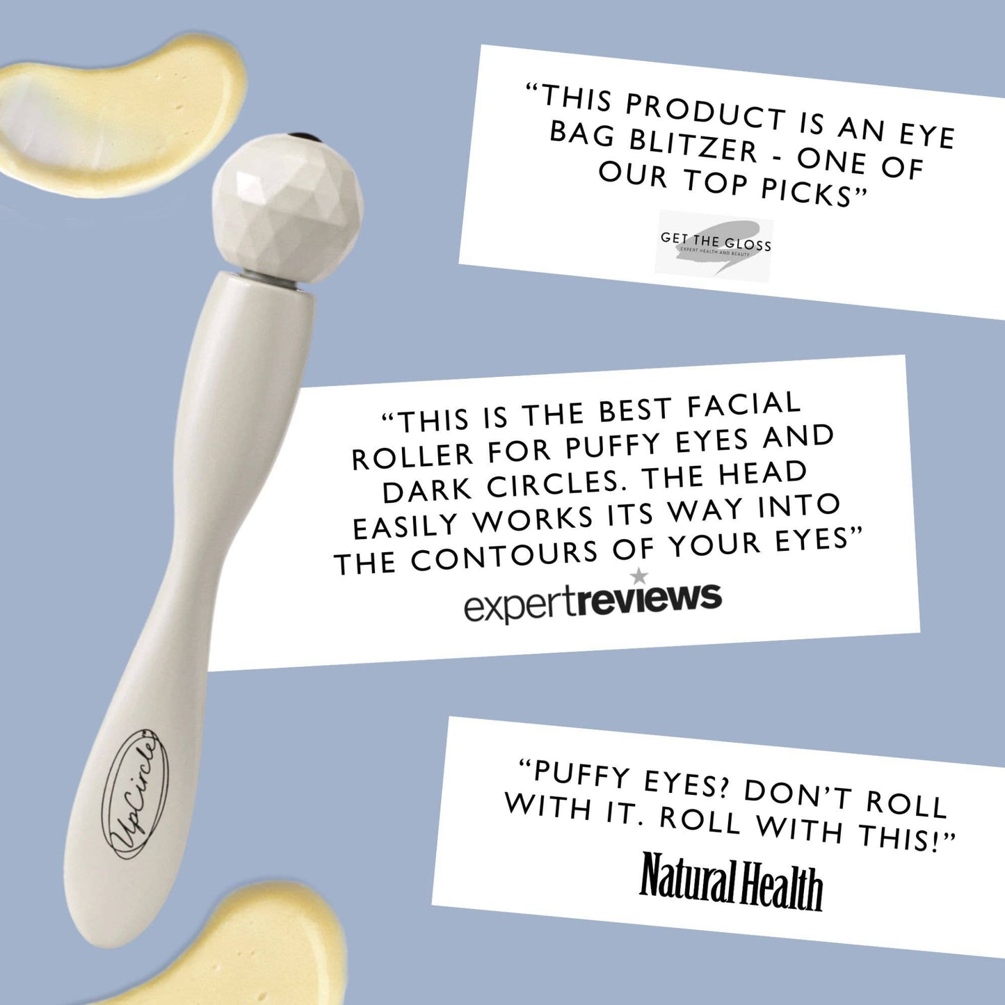 UpCircle Beauty Plastic Free Eco Eye Roller