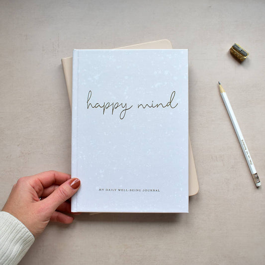 Très Paper Co Happy Mind Journal | Daily Gratitude & Self-Care | 