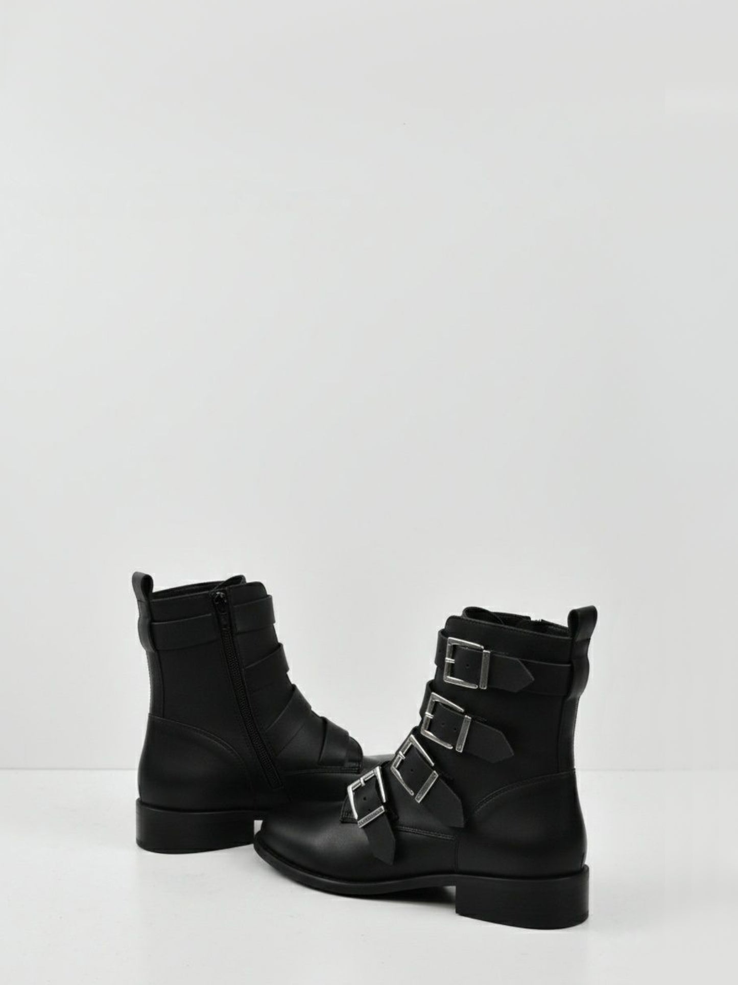 4 Strap Biker Boots