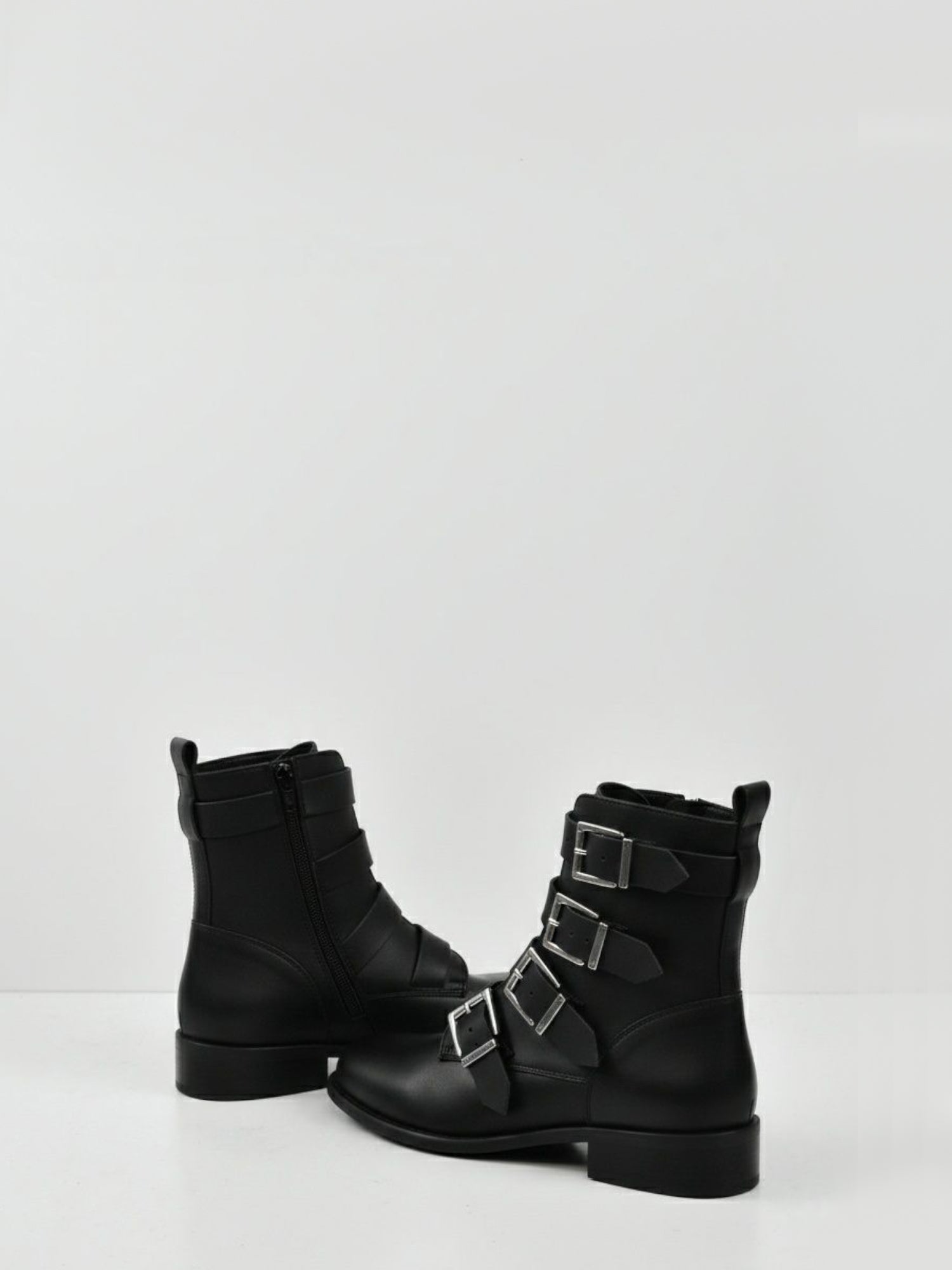 4 Strap Biker Boots