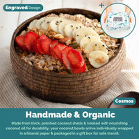 Jungle Culture Coconut Bowl Spoon Cosmos | Will's Vegan Store