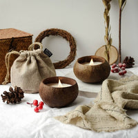 Jungle Culture Coconut Shell Candle | Will's Vegan Store