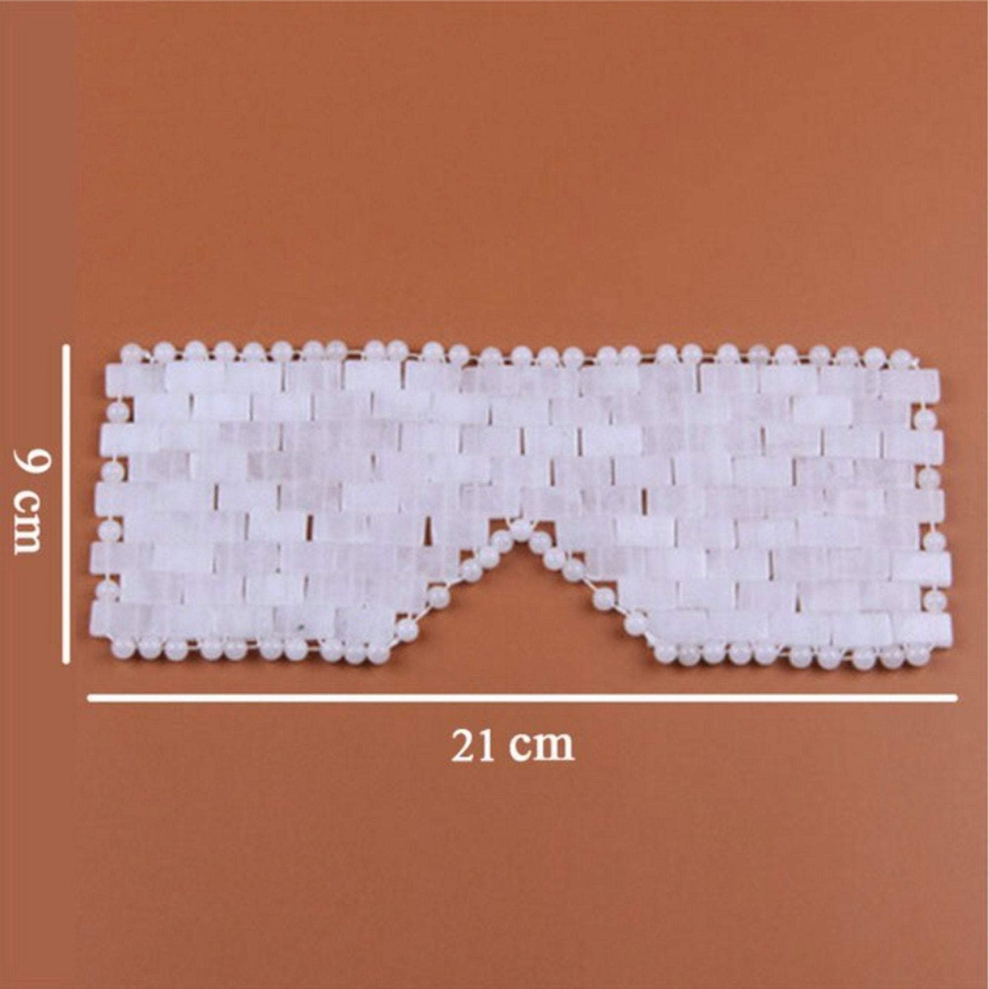 Crystolver Authentic Jade Eye Mask