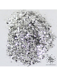 Eco Glitter Fun Argento Uber Disco Ball Milkyway | Will's Vegan Store