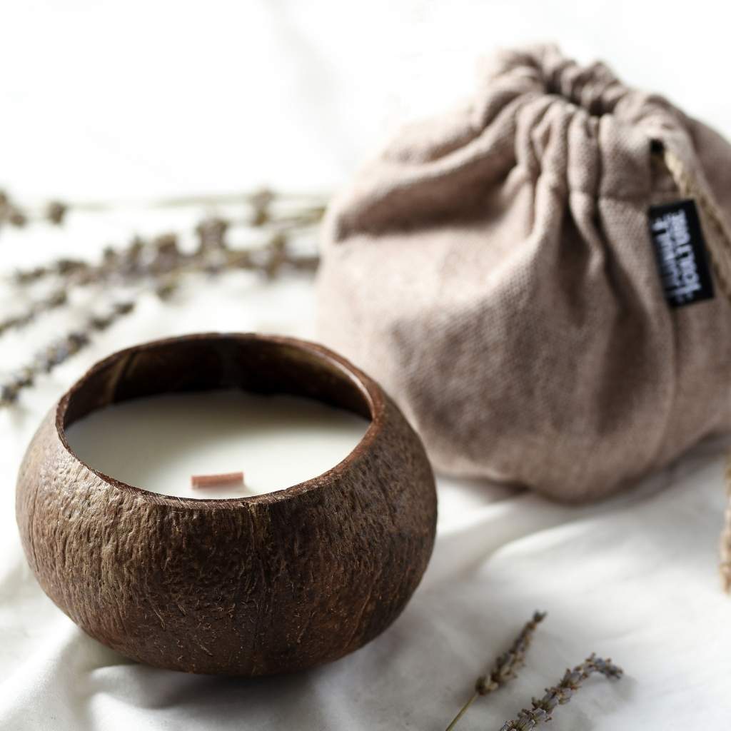 Jungle Culture Coconut Shell Candle | Will's Vegan Store
