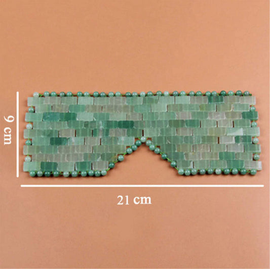 Crystolver Authentic Jade Eye Mask | 