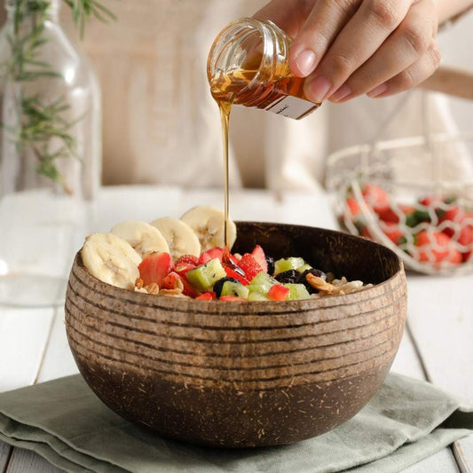Jungle Culture Coconut Bowls - Jumbo Bowl & Spoon Combo (Cosmos) | 