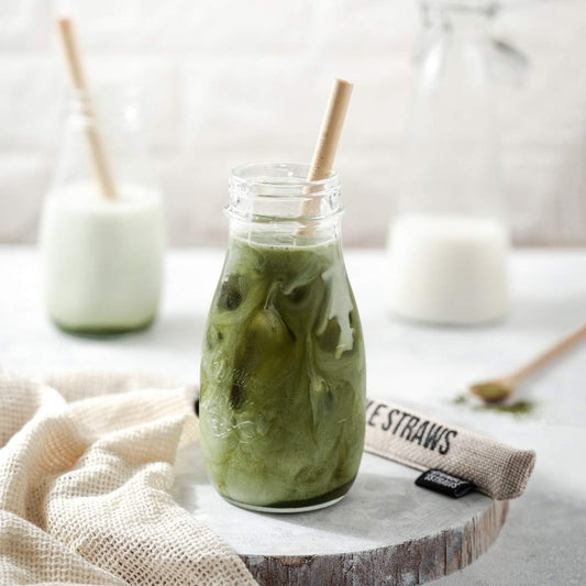 Jungle Culture Bamboo Straws - Reusable Drinking Straw Set - Plastic-Free | 