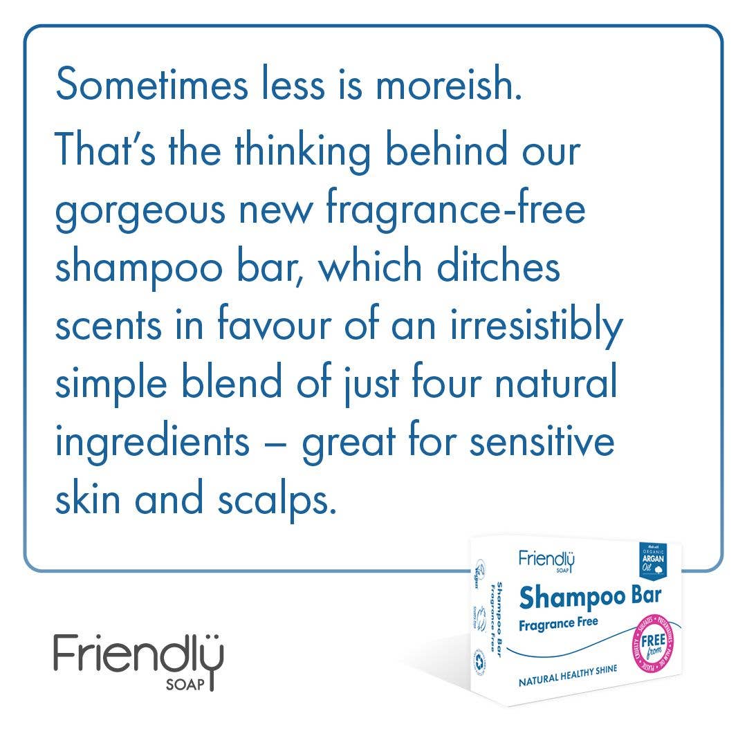 Friendly Soap Fragrance Free Shampoo Bar