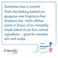 Fragrance Free Shampoo Bar | Will's Vegan Store