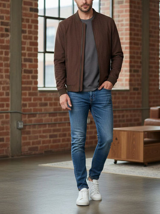 Vegan Men's Bomber Jacket | Will's Vegan Store