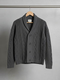Chunky Button Up Knitted Cardigan