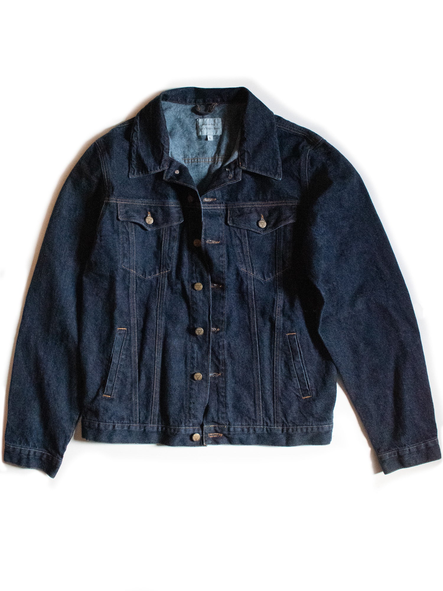 Recycled Denim Jacket | Will's Vegan Store