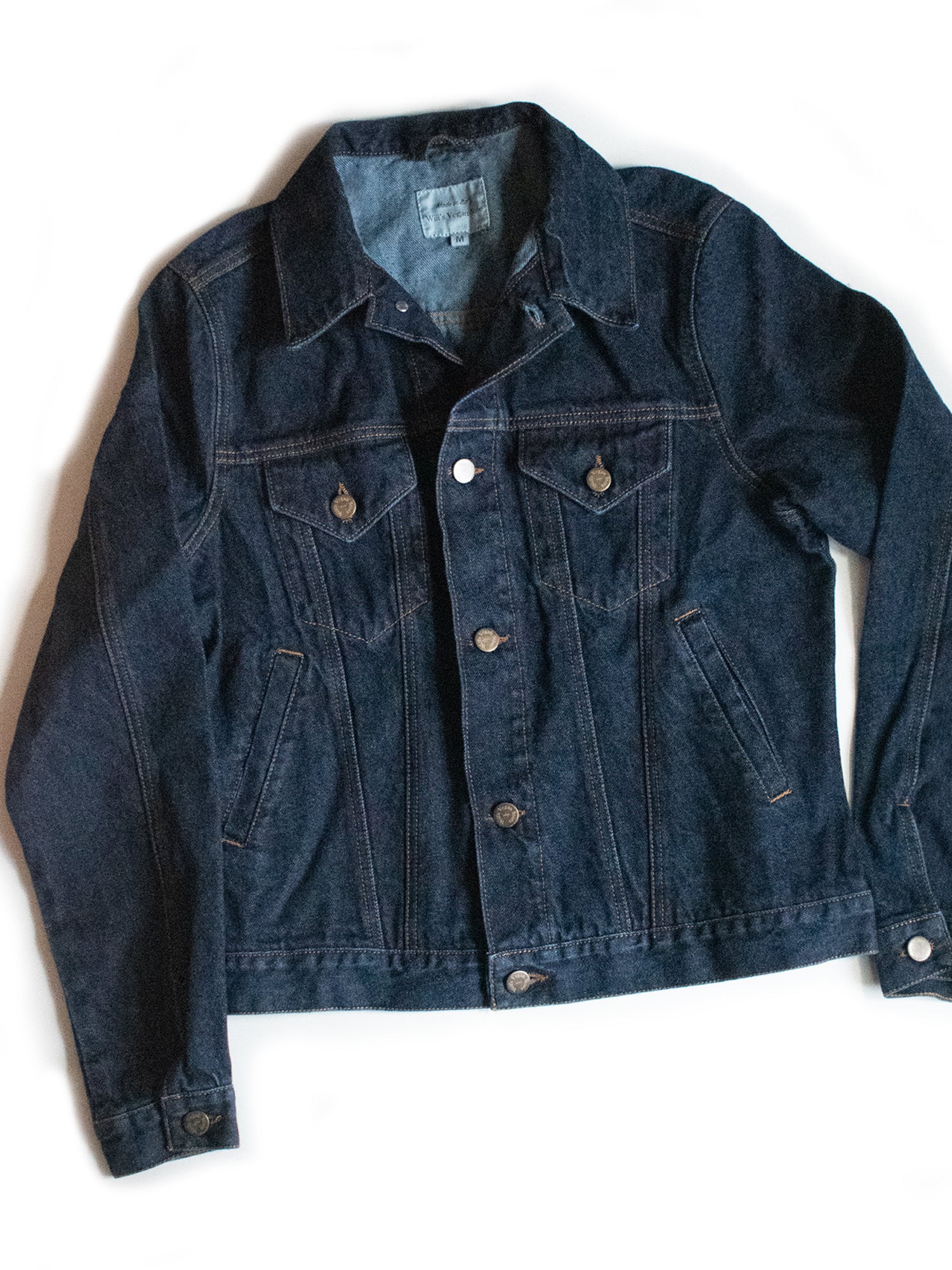 Recycled Denim Jacket 1 | Will's Vegan Store