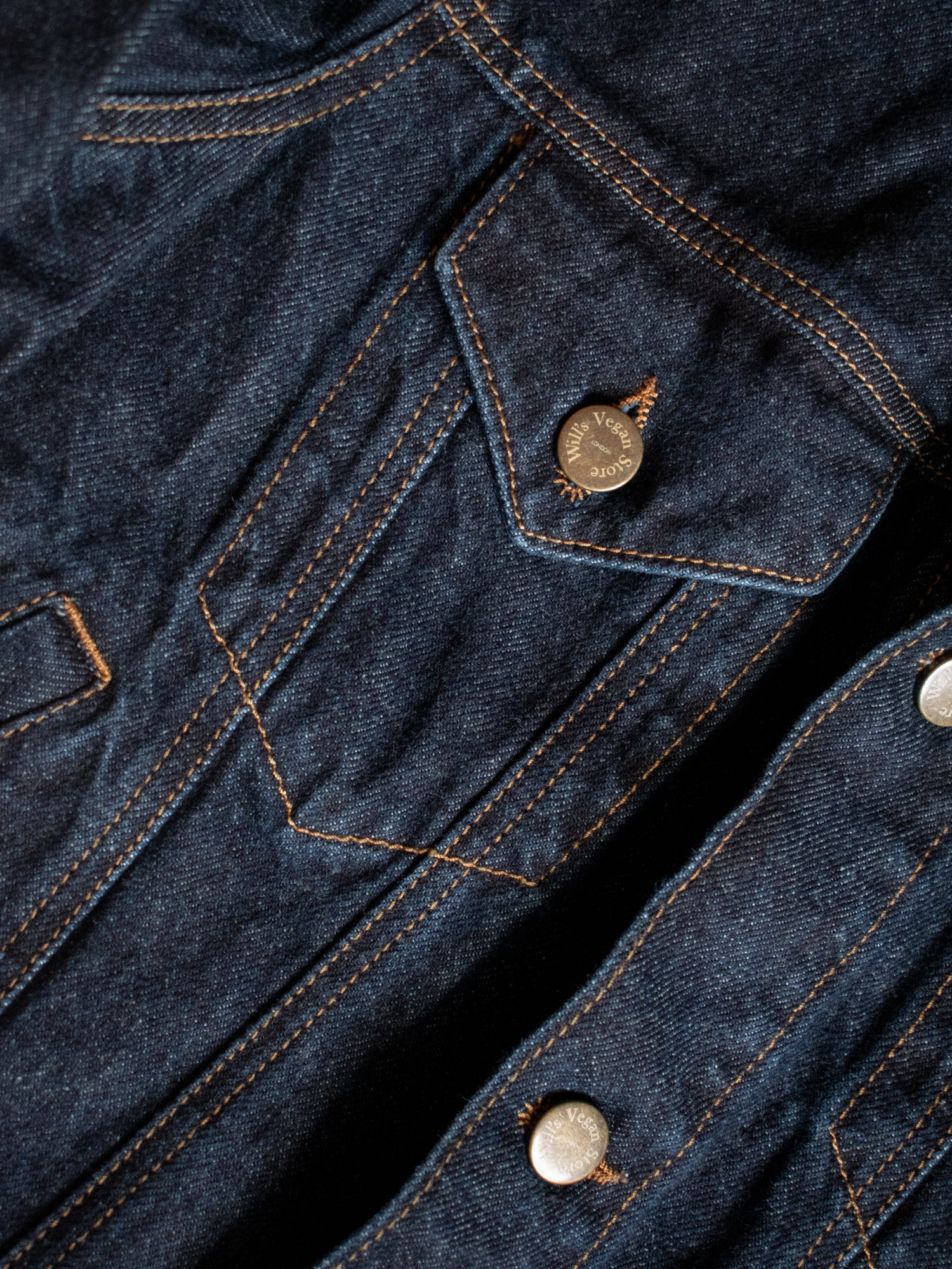 Recycled Denim Jacket 1 | Will's Vegan Store
