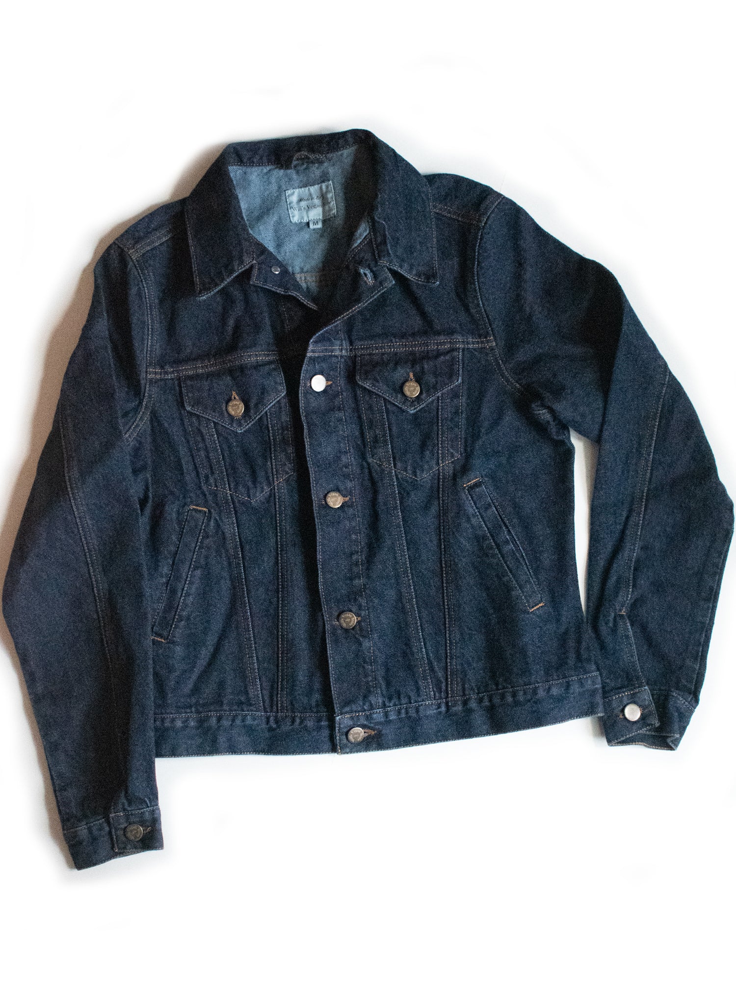 Recycled Denim Jacket 1 | Will's Vegan Store