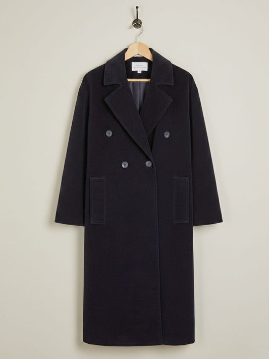 Double Breasted Vegan Wool Coat | Vegan Coats & Jackets