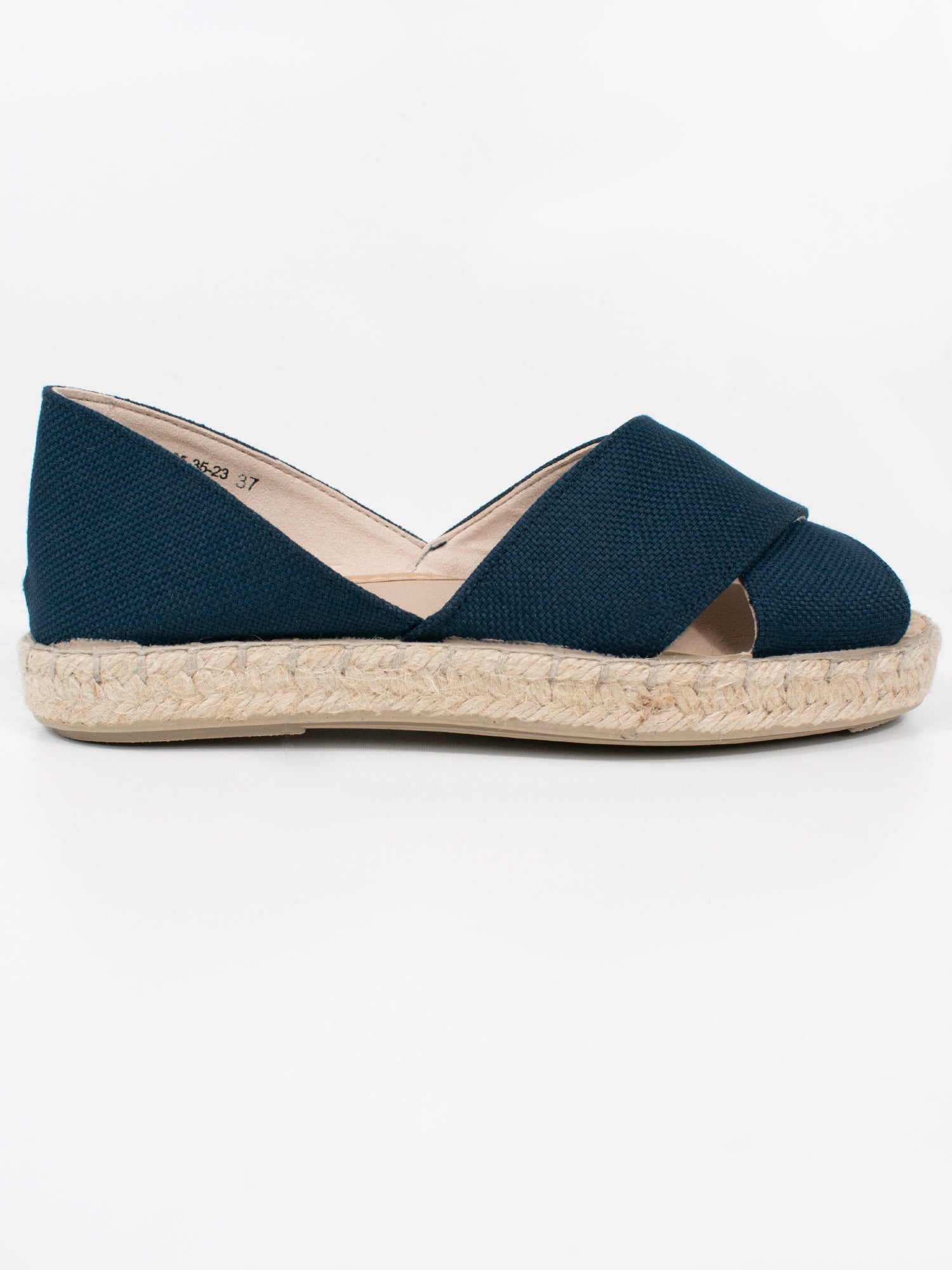 Vegan Women's Recycled Espadrille Cross Over Straps | Will's Vegan Store