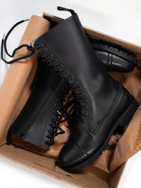 Goodyear Welt 14 Eye Boots | Will's Vegan Store