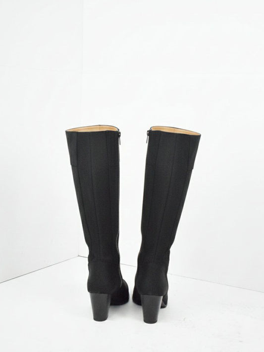 Heeled Knee High Boots | Vegan Boots