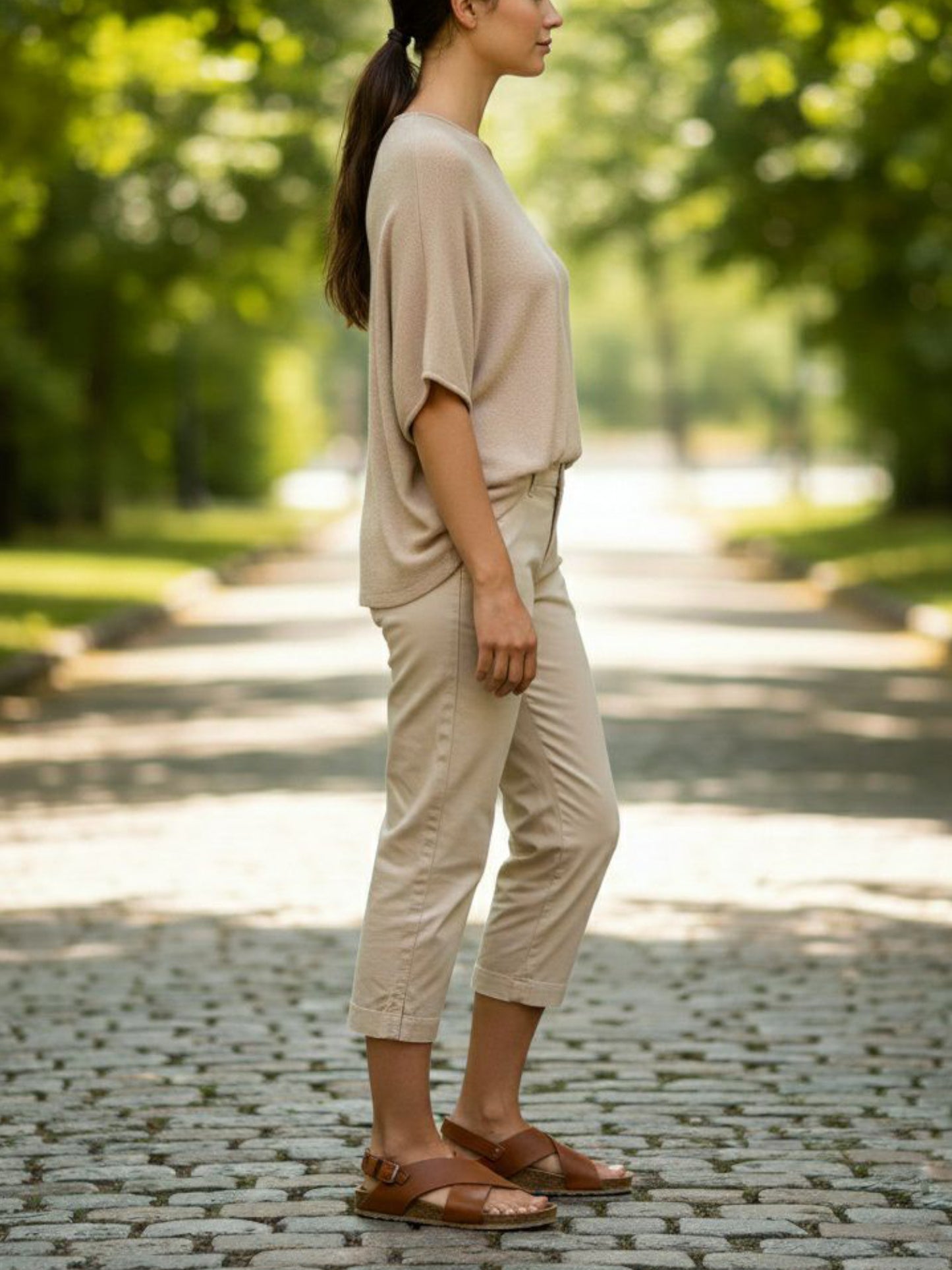 Huarache Footbed Sandals