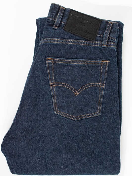 Classic Straight Leg Recycled Denim Jeans | Vegan Denim