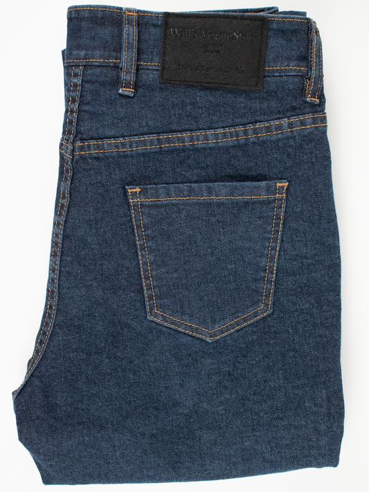 Classic Slim Fit Recycled Denim Jeans | Vegan Denim