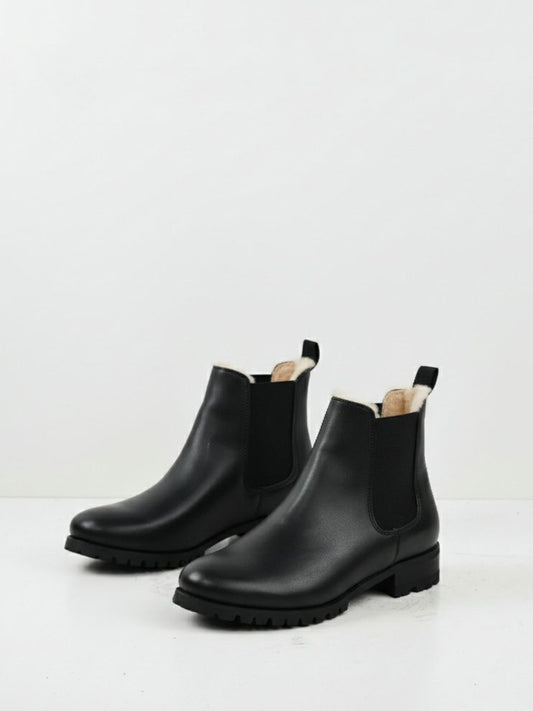 Luxe Insulated Deep Tread Chelsea Boots | Vegan Winter Boots