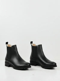 Vegan Women's Luxe Insulated Deep Tread Chelsea Boots | Will's Vegan Store