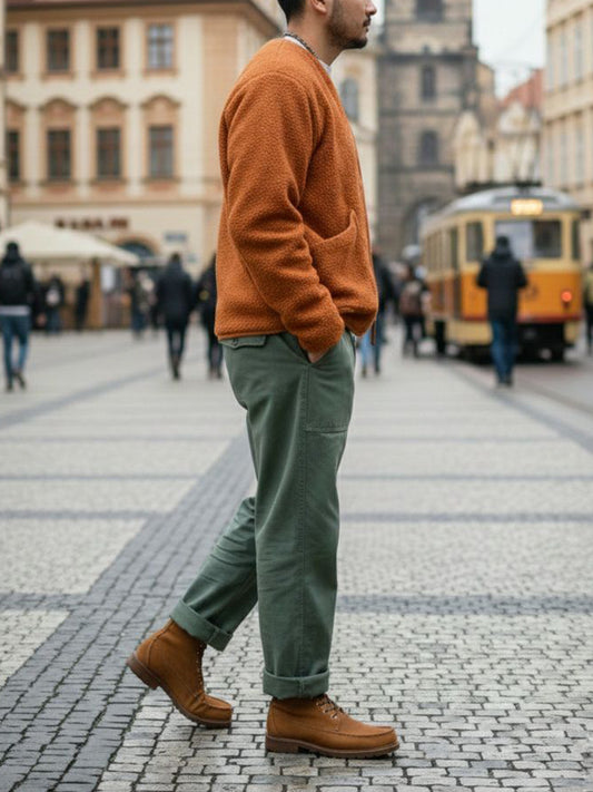 Vegan Men's Moccasin Boots | Will's Vegan Store