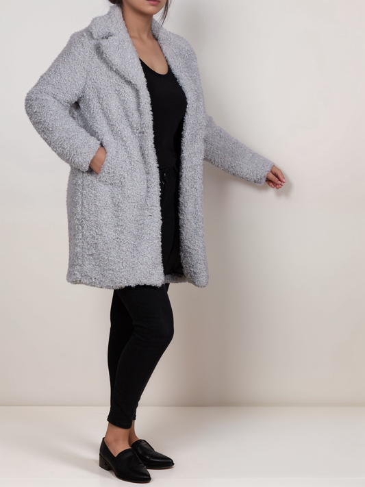 Recycled Boucle Coat | Vegan Women's Coats | Jackets