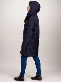 Vegan Women's Recycled Quilted Parka | Will's Vegan Store