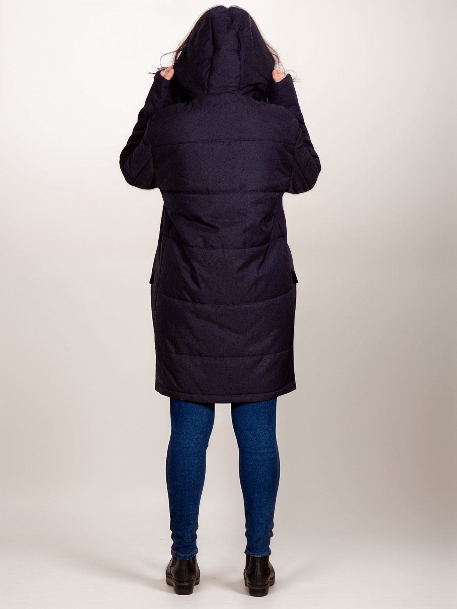 Vegan Women's Recycled Quilted Parka | Will's Vegan Store