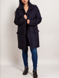 Vegan Women's Recycled Quilted Parka | Will's Vegan Store